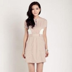 O.SA - Short-Sleeve Panel Dress
