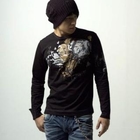Green Banana - 'Double Fist' Long-Sleeve T-Shirt