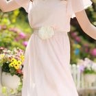 Angel Love - Corsage-Accent Beaded Belt