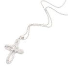 Keleo - 18K White Gold Pendant with Diamonds