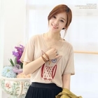 Soneed - Owl Print T-Shirt