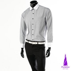 Purplow - Button-Down Contrast-Trim Shirt