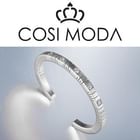 COSI MODA - Steel Bangle with Cubic Zirconia