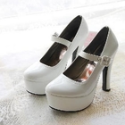 Smoothie - Patent Platform Mary Jane Pumps