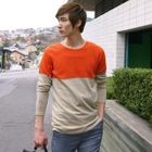 TRIPLE K - Color-Block Knit Sweater