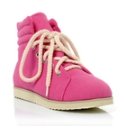 Lane172 - High-Top Lace-Up Canvas Sneakers