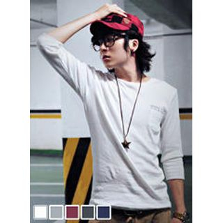 3/4-Sleeve Printed T-Shirt 3/4-Sleeve Printed T-Shirt