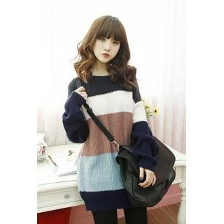 Color-Block Knit Top