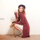 ZOO - Single-Button Long Cardigan