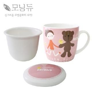 Set: Mug + Tea Filter + Lid Set: Mug + Tea Filter + Lid