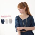 Maymaylu Dreams - Set: Scoop Neck Knit Top + Camisole