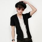 Cool 6 - Inset Cowlneck Top Jacket