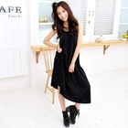 BENGGIRL - Sleeveless A-Line Dress