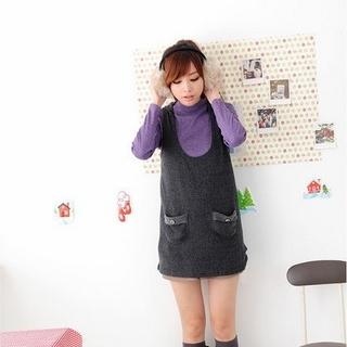 Dual-Pocket Hooded Tank Dress Dual-Pocket Hooded Tank Dress