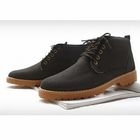 MR.PARK - Lace-Up Canvas Boots