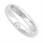 Keleo - Tailor-made 18K White Gold Ring with Diamonds