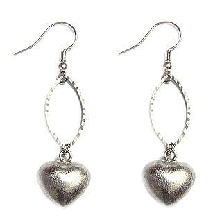 Dangling Heart Earring Dangling Heart Earring