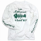 SCOPY - Crewneck Long Sleeve Tee - 'Cat Person'