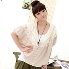 59 Seconds - Lace Panel Cape Top