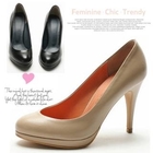 MODELSIS - Genuine Leather Platform Stilettos