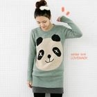 lovemark - Panda-Accent Knit Top