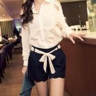 PUFFY - Scalloped-Hem Shorts