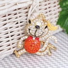 Miss Girl - Rhinestone Monkey Keychain