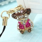 Miss Girl - Rhinestone Bear Mobile Strap