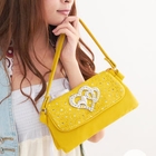 Miss Sweety - Heart-Accent Perforated Cross Bag