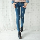 J-ANN - Distressed Skinny Jeans