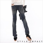 Style Impact - Washed Slim-Fit Jeans