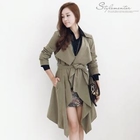 Stylementor - Open-Front Coat with Sash