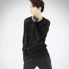 deepstyle - See-Through Knit Top