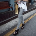 PIPPIN - Leopard Print Skinny Pants