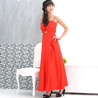 Sleeveless Satin Evening Gown