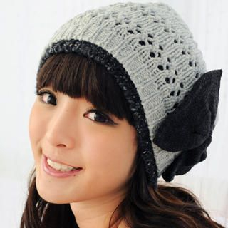 59 Seconds - Bow-Accent Beanie 59 Seconds - Bow-Accent Beanie