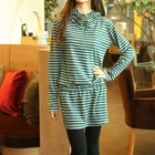 Taam Story - Hooded Striped Dress