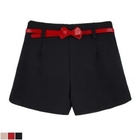 TIME/X9 - Set: Flat-Front Shorts + Belt