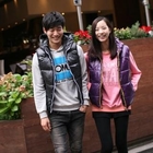 Style YOURS - Metallic Padded Hooded Vest