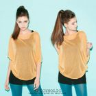 SPICY HOLIC - Edgy Lurex Crop Top