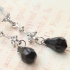 Fit-to-Kill - Black Tears Diamond Earrings