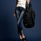 Othermix - Cuffed Cropped Skinny Jeans