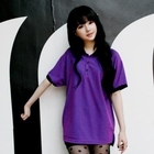 AROOKI - Short-Sleeve Oversized Polo Shirt