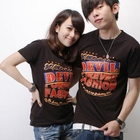 SeventyAge - 'DEVIL FASHION' Print T-Shirt