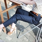 CLICK - Pleat-Front Dress Pants