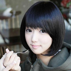 Aura Wigs - 短直假髪 Aura Wigs - 短直假髪