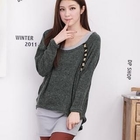 D.P-Shop - Asymmetric Hem Knit Top