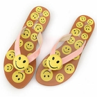 iGirl - Smile-Print Patent Flip-Flops