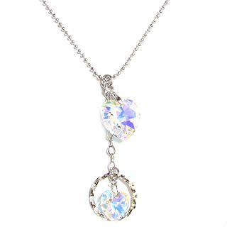 'Love Pendulum' April Birthstone Necklace - Diamond 'Love Pendulum' April Birthstone Necklace - Diamond