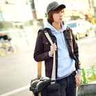 HOTBOOM - Button-Front Jacket